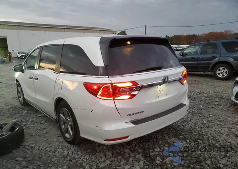 2018 Honda Odyssey Exl from USA, damaged, VIN 5FNRL6H72JB014388